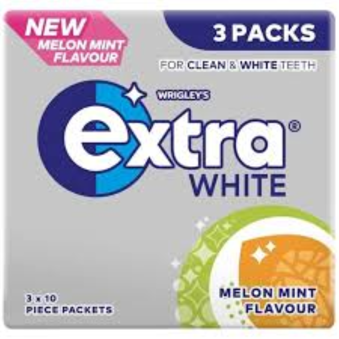EXTRA WHITE MELON MINT 3PCK 37.8G